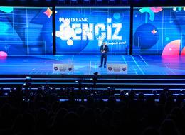 Halkbank Gençİz Zirvesi İstanbul’da 'İnsan 5.0' temasıyla binlerce genci bir araya getirdi