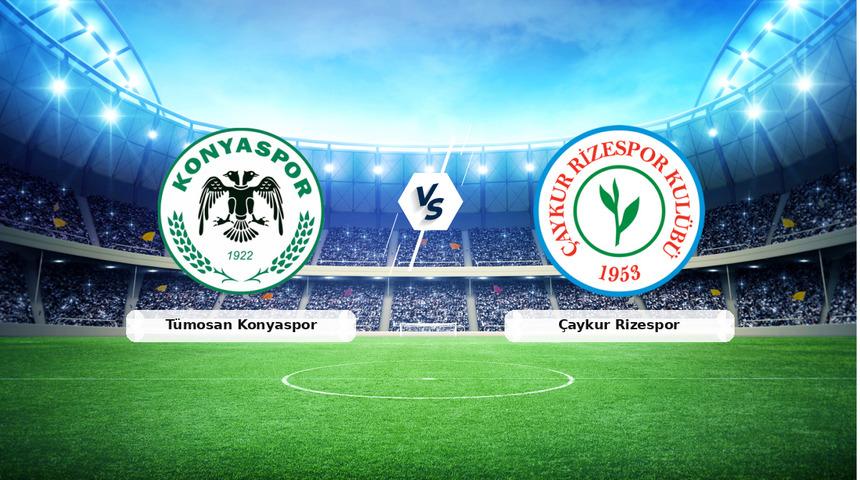 CANLI | Tümosan Konyaspor - Çaykur Rizespor maç anlatımı! Maç ne zaman? Saat kaçta ve hangi kanalda? - 06 Aralık 2025