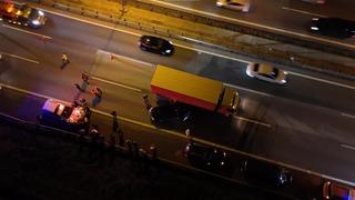 TEM'de kaçan sürücü zincirleme kazaya neden oldu: 2 yaralı