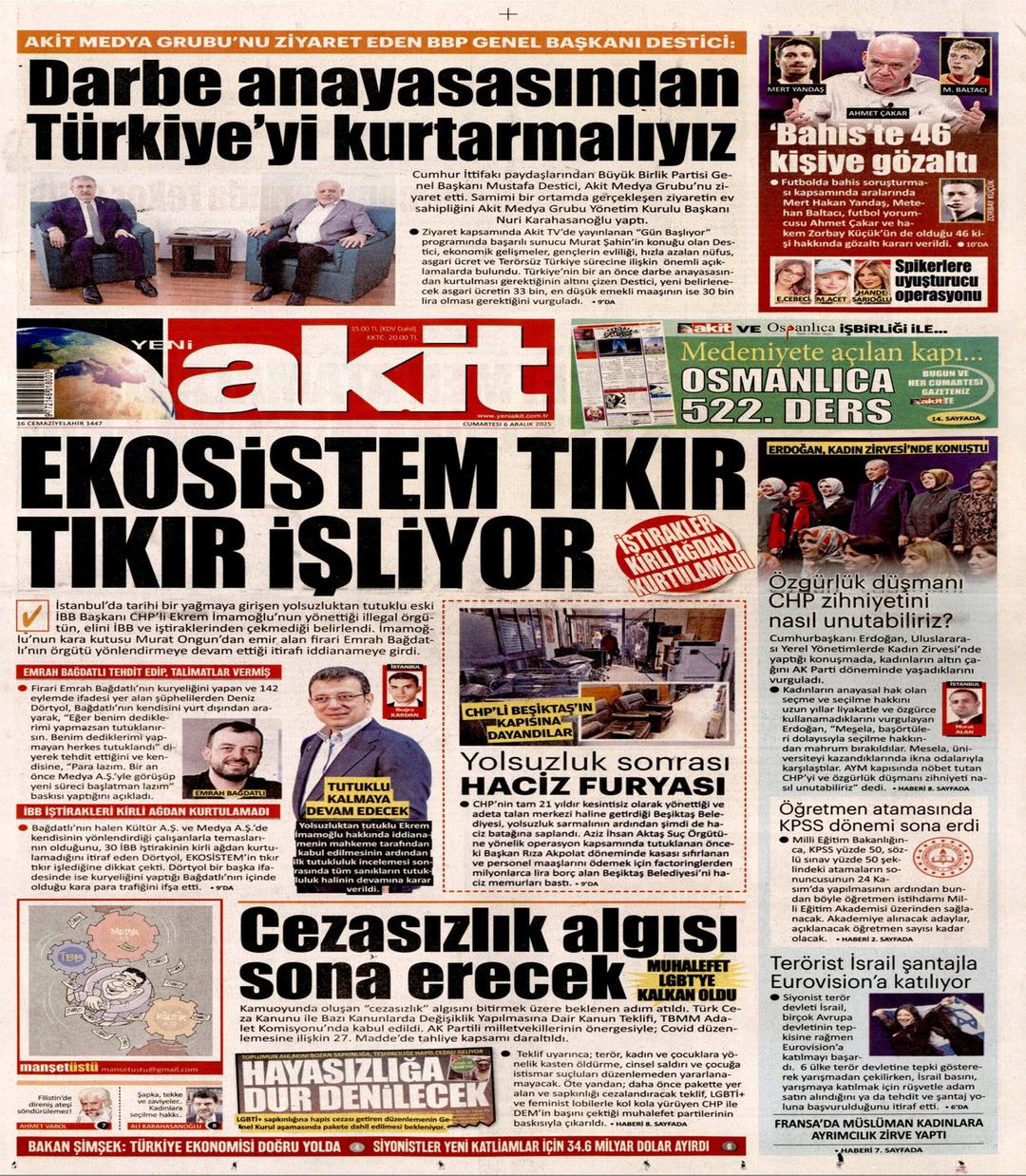 Yeni Akit gazetesi