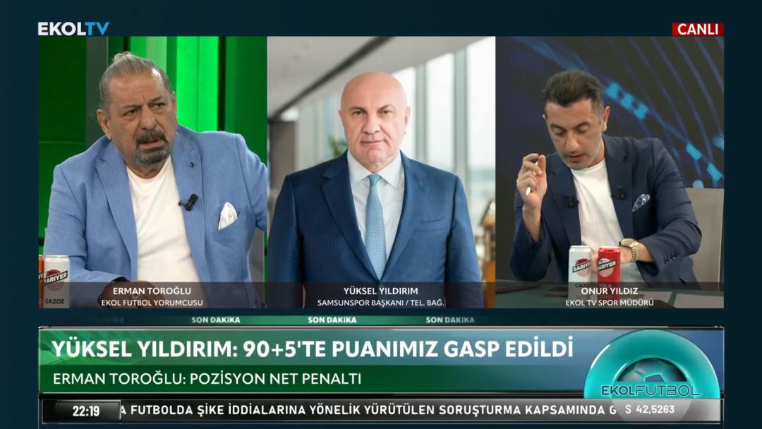 Erman Toroğlu Kazımcan Karataş ın penaltı pozisyonuna isyan etti! Hem hakem kör hem de VAR! 3