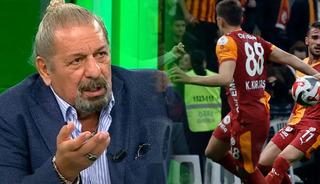 Erman Toroğlu canlı yayında çileden çıktı! Penaltıya isyan etti