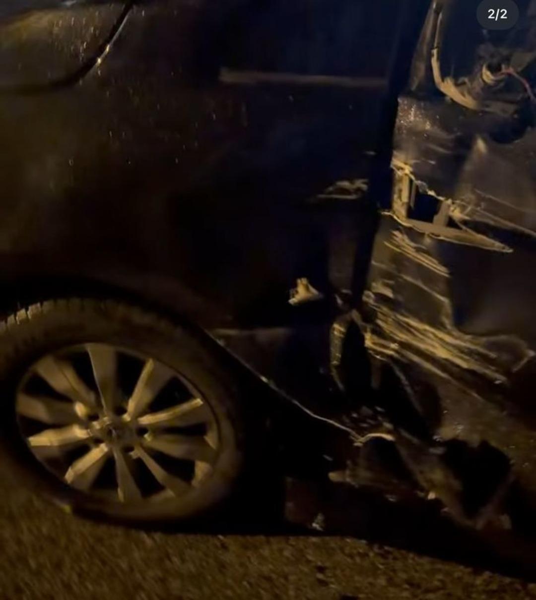 Ünlü oyuncu Celil Nalçakan trafik kazası geçirdi! Aracının son halini gösterdi 3