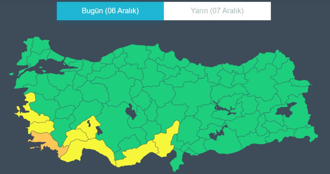 40 ilde yağış: Hava 9 derece birden soğuyacak! Meteoroloji den 8 kente sarı ve turuncu alarm! 1