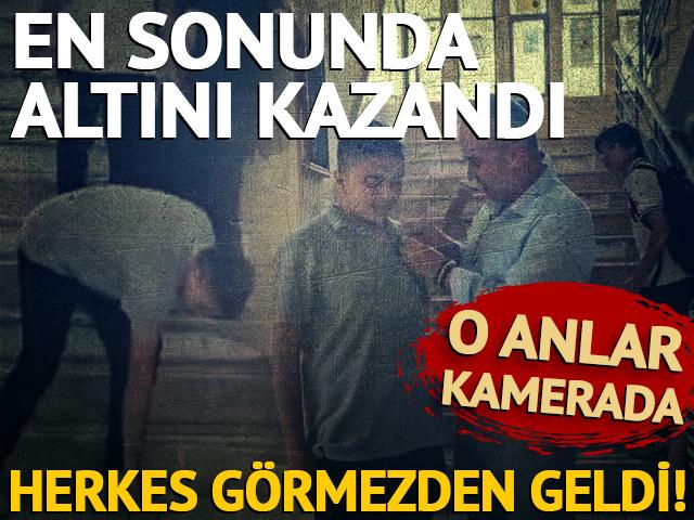 Herkes g&ouml;rmezden geldi: En sonunda &ccedil;eyrek altını kazandı! 