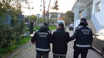 Bafra’da 15 yıl hapis cezası bulunan firari yakalandı
