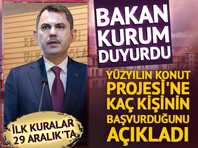 Y&uuml;zyılın Konut Projesi'ne rekor başvuru!