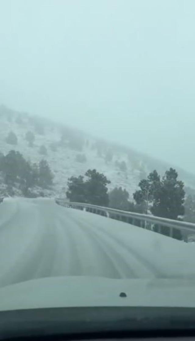 Denizli’nin yüksek kesimlerinde kar yağışı başladı 1