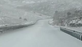 Denizli'nin yüksek kesimlerinde kar yağışı başladı