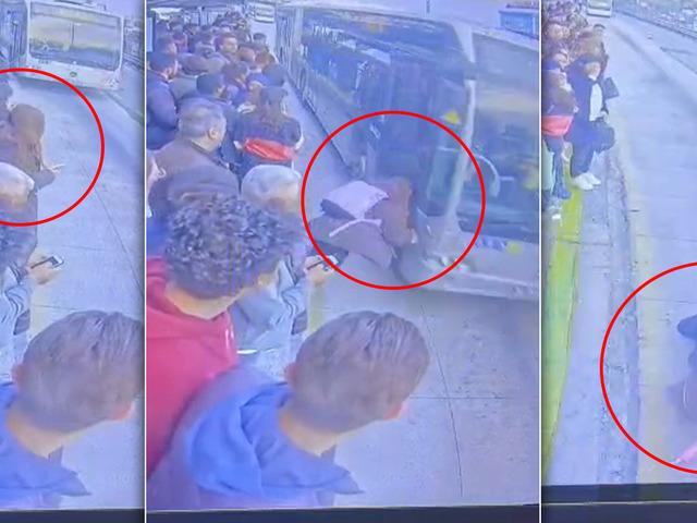 Genç kız bir anda bayıldı, metrobüsün altında kaldı: Yaşam mücadelesi veriyor