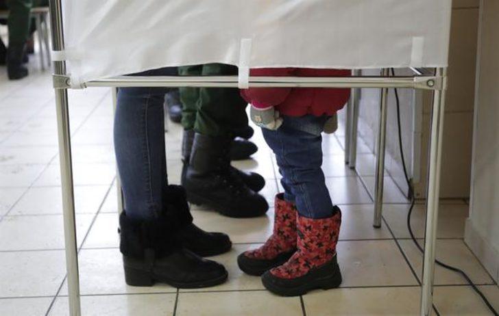 Rusya'daki 'sonucu belli' seçimlerden çok ilginç kareler  G5