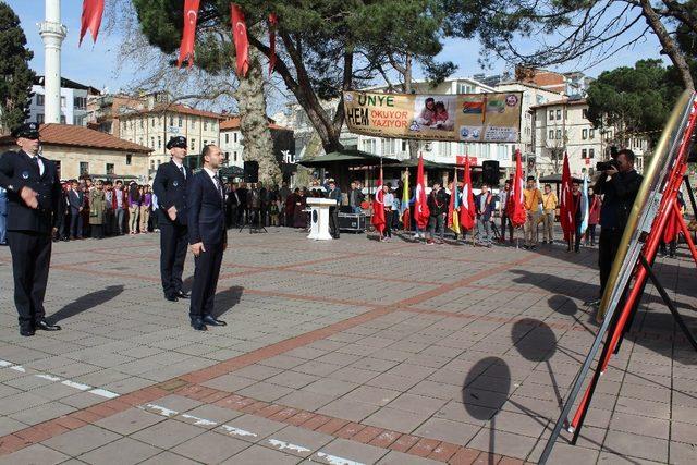 Ünye’de Çanakkale Zaferi törenleri