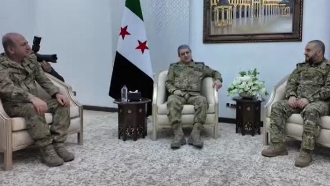 Genelkurmay Başkanı Bayraktaroğlu, Suriye Savunma Bakanı ve Genelkurmay Başkanı ile görüştü 1