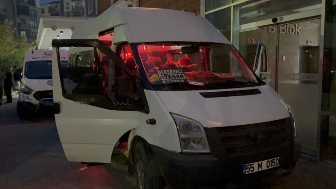 Aracında silahlı saldırıya uğrayan dolmuş şoförü hastanelik oldu 2