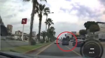 Yer: Mersin! Hafif ticari araçla makas atan sürücü gözaltına alındı