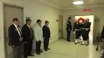 Anamur'un son Kore gazisi son yolculuğuna uğurlandı