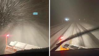 Antalya'da mevsimin ilk karı yağdı