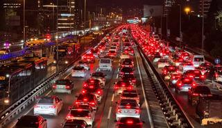 İstanbul'da trafik yoğunluğu yüzde 72'ye çıktı