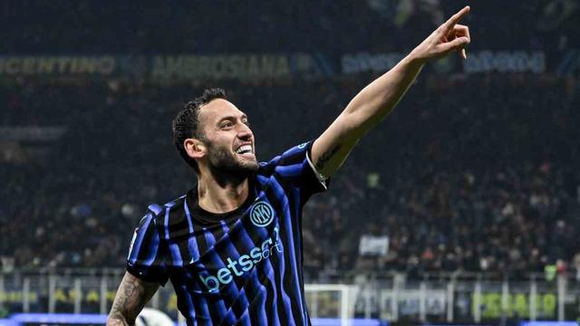 Hakan Çalhanoğlu attı, Inter evinde farklı kazandı