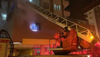 Rize'de depoda yangın! Kısa sürede söndürüldü