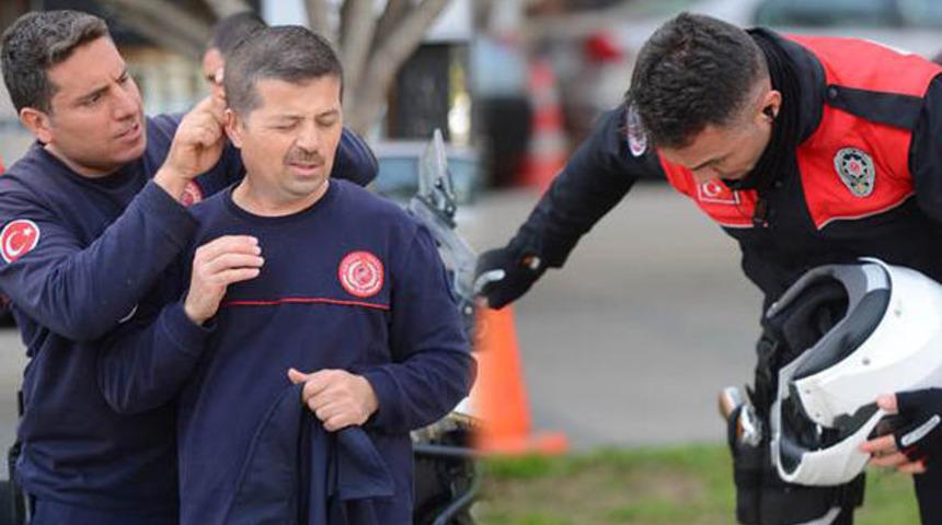 Parktan geçene saldırdılar! Muhabirin hobisi vatandaşları kurtardı