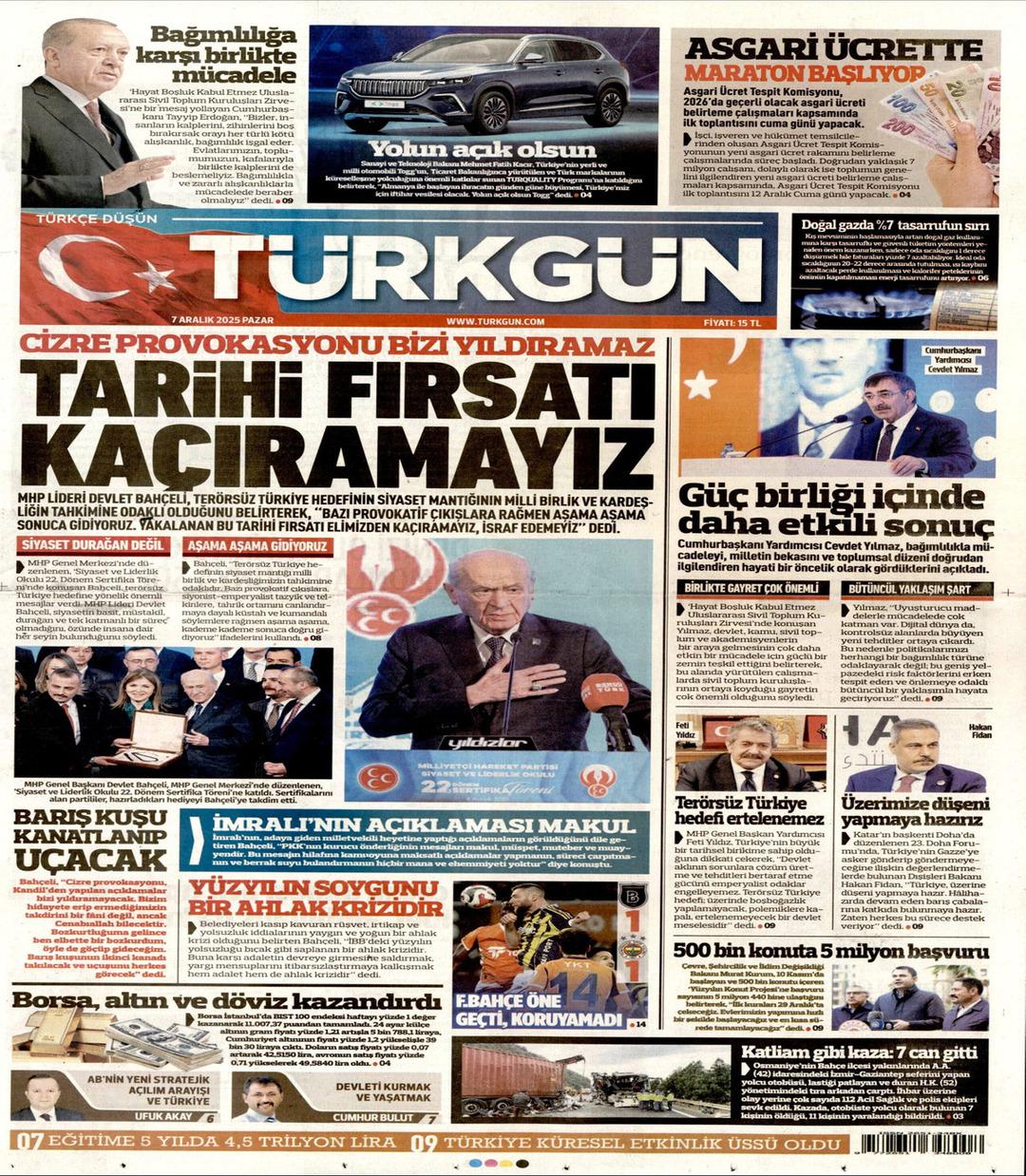 Türkgün gazetesi