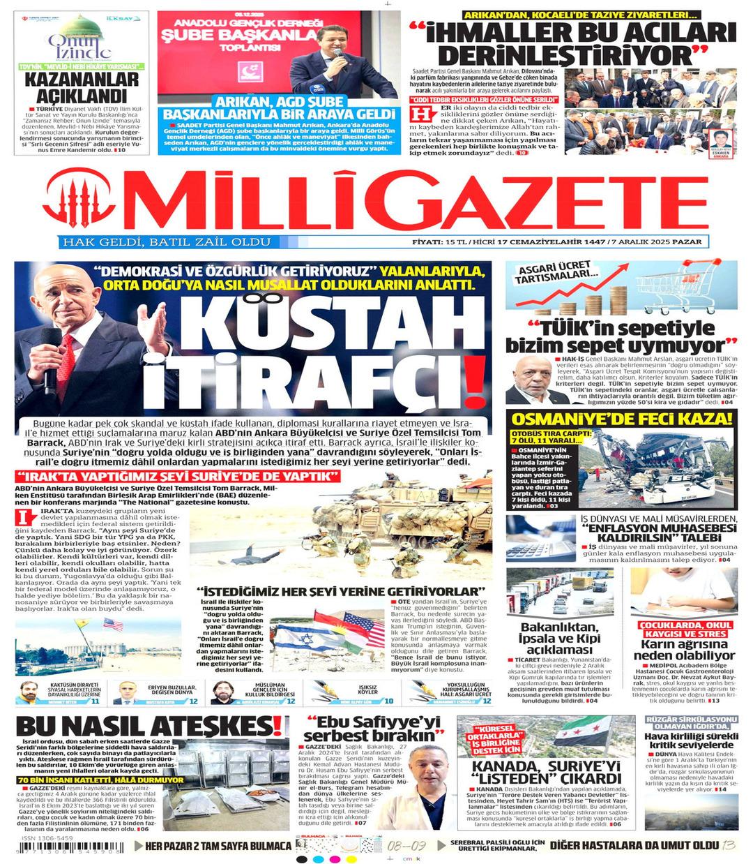 Milli Gazete gazetesi