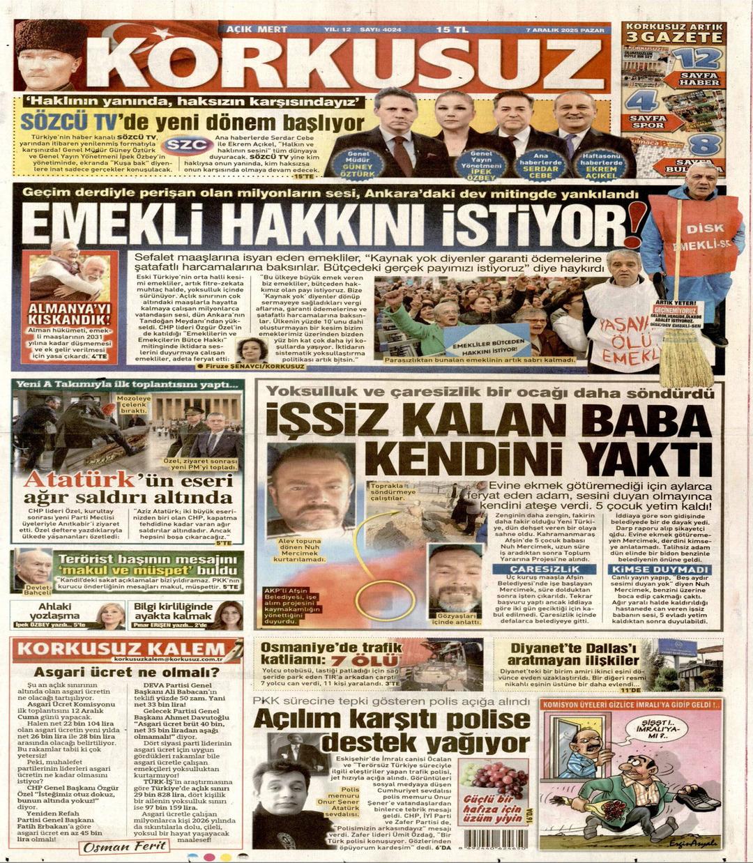 Korkusuz gazetesi