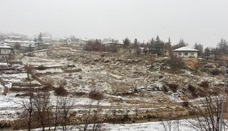 Adana’nın yüksek kesimlerine kar yağdı