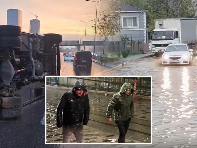 İstanbul'da bugün sokakta yürümek bile zor