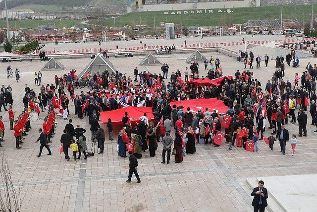 STK’lardan 18 Mart Çanakkale Zaferi yürüyüşü