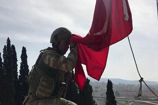 TSK ve ÖSO, Zeytin Dalı Harekatı'nın 58'inci gününde Afrin'de kontrolü sağladı- ek fotoğraflar
