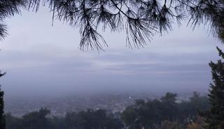 Aydın’da puslu sabah manzaraları mest etti