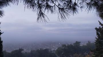 Aydın’da puslu sabah manzaraları mest etti
