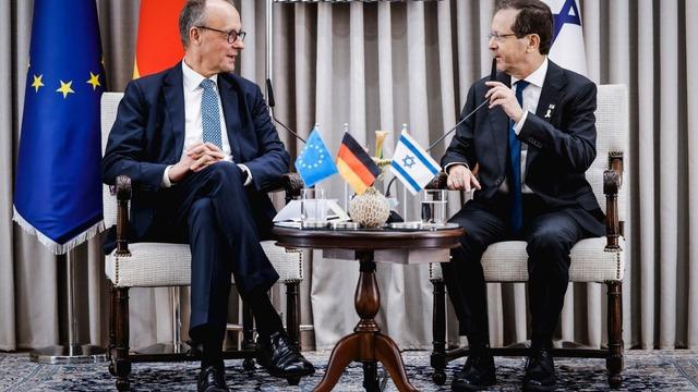 Almanya Başbakanı Merz, İsrail'de