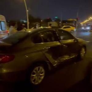 Diyarbakır’da iki otomobil çarpıştı: 2 yaralı