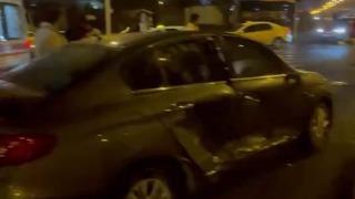 Diyarbakır’da iki otomobil çarpıştı: 2 yaralı