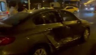 Diyarbakır’da iki otomobil çarpıştı: 2 yaralı