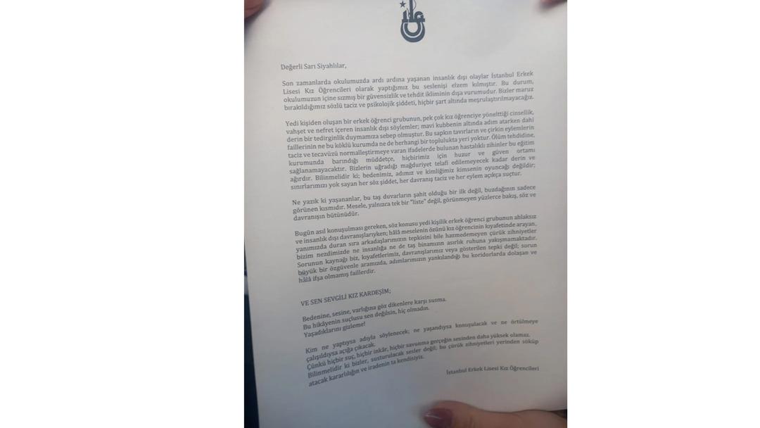 Bunlar nasıl öğrenci! İstanbul Erkek Lisesi ndeki 507 maddelik liste tüyler ürpertti 4