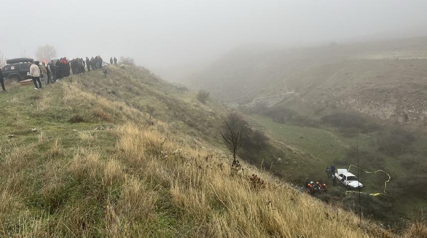 Denizli'de otomobil devrildi, sürücü hayatını kaybetti