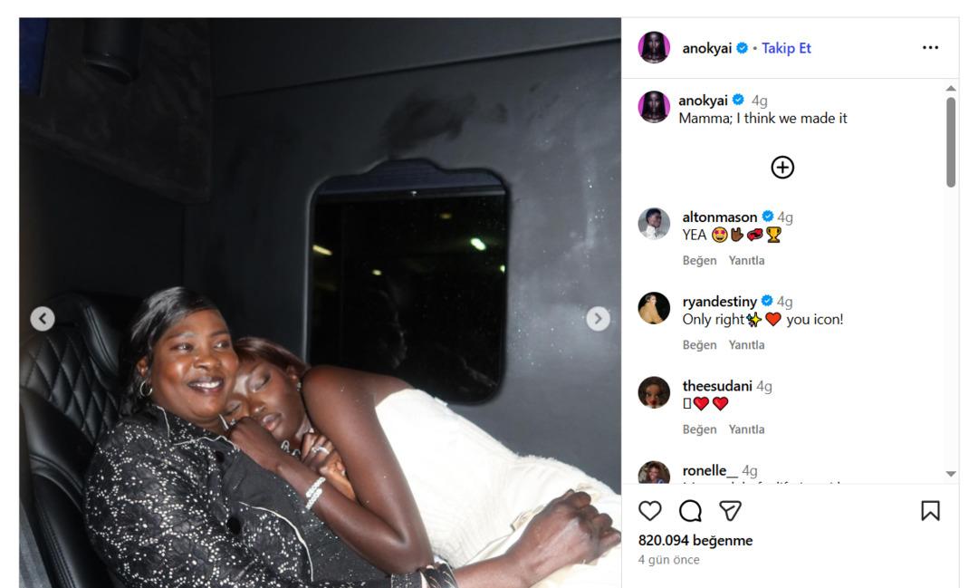 Soykırımdan kaçıp dünyayı kendine hayran bıraktı! Prestijli ödül Sudanlı model Anok Yai ye verildi 1