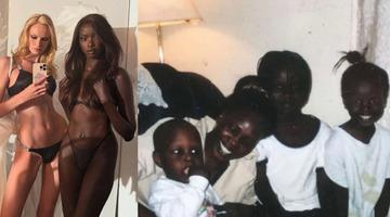 Soykırımdan kaçıp dünyayı kendine hayran bıraktı! Prestijli ödül Sudanlı model Anok Yai'ye verildi