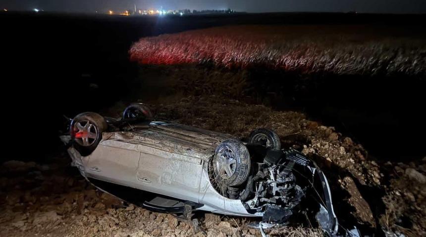 Mardin’de tır otomobille çarpıştı: 2 yaralı