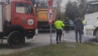 Çaycuma’da tır, otomobile çarptı; 1 yaralı