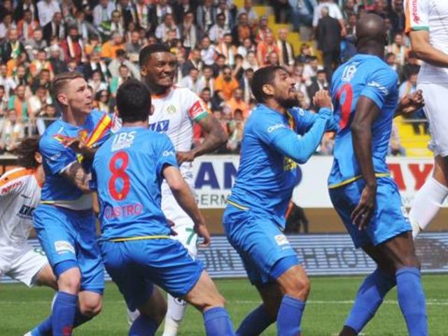 Aytemiz Alanyaspor 1-1 Göztepe (Maç özeti)