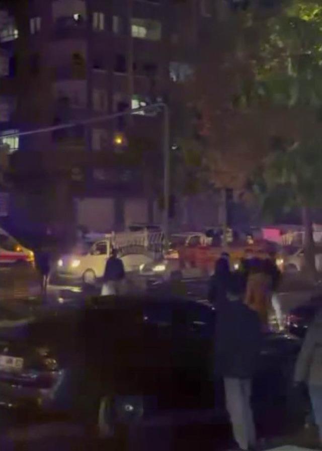 Kaza sonrası kavgaya tutuştular 1