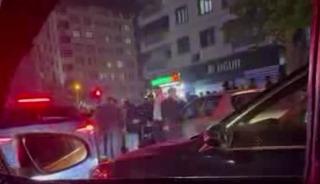 Kaza sonrası kavgaya tutuştular