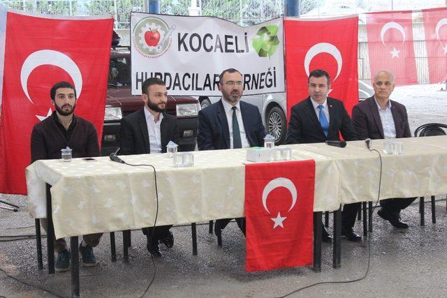 Kocaelili hurdacılardan Mehmetçik’e anlamlı destek