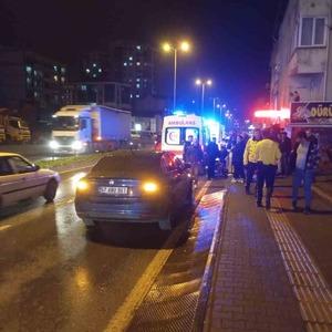 Ereğli’de motosiklet devrildi: 2 kişi yaralandı