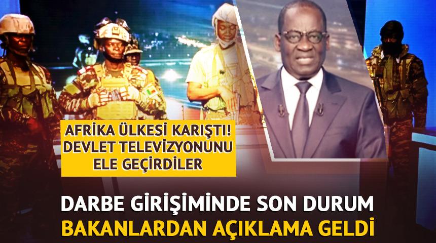 Devlet televizyonunu ele geçirmişlerdi! Benin'deki darbe girişimi engellendi